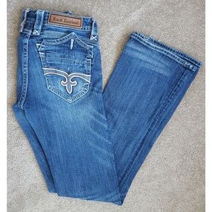 HOLD 28x32 Rock Revival Stephan Jeans